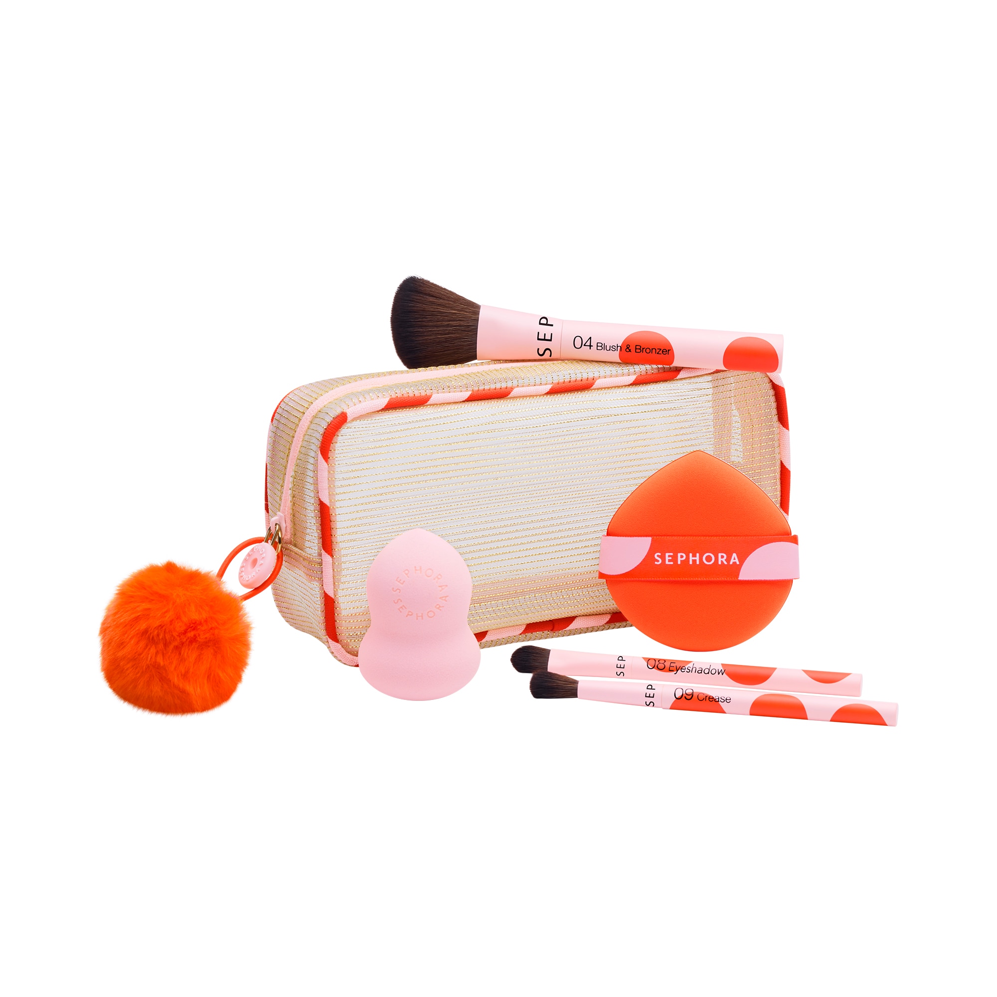 MAKEUP BRUSHES & ACCESSORIES SET-25 XMS (SET DE HERRAMIENTAS PARA ROSTRO)